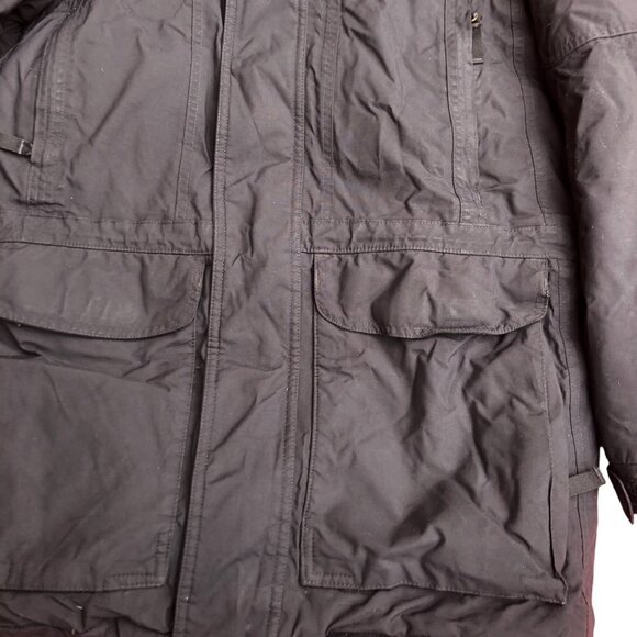 VINTAGE The North Face Hyvent Jacket Medium Black - Picture 7 of 16